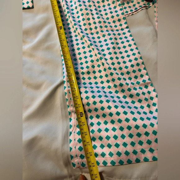 Princess Polly Jordy Blouse Pant Set Revolve Allover Green Barbie Pink - Picture 7 of 12